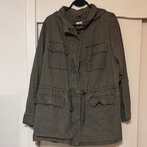 Ava & Viv Khaki Utility Jacket